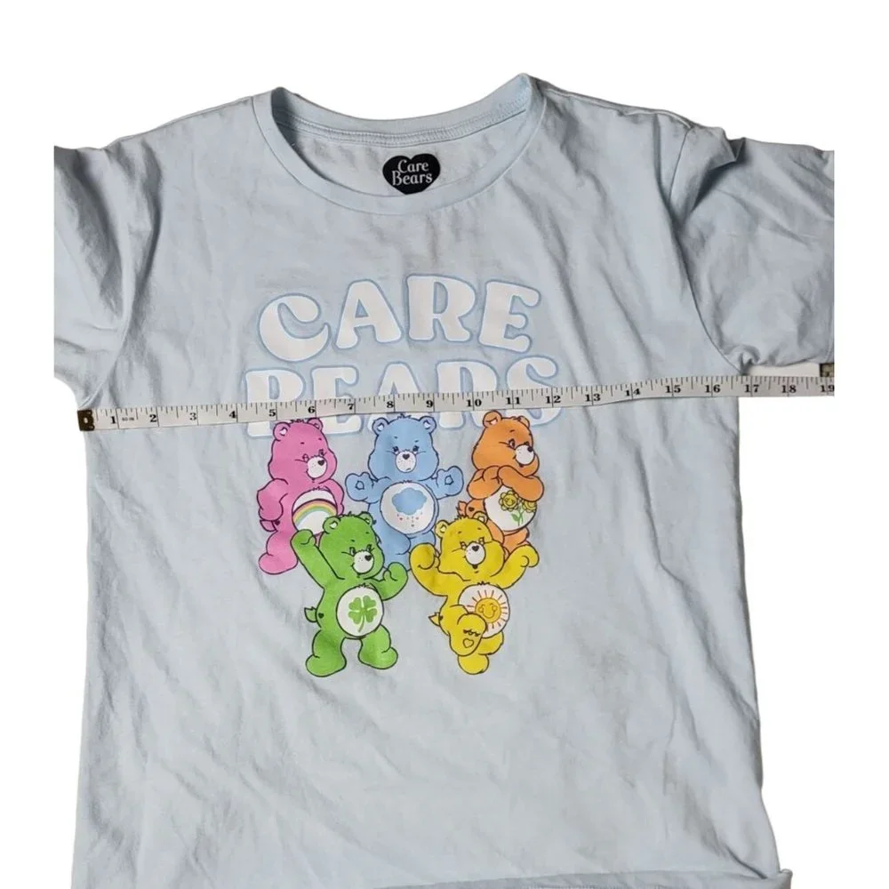 Care Bears T-Shirt Grumpy Cheer Funshine Good Luck Friend Size Large - Picture 3 of 5